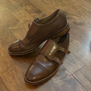 Johnston & Murphy Brown Leather Oxfords